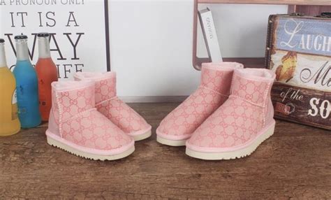gucci pink uggs